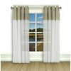 Ricardo Ricardo Geneva Pleated 2-Tone Grommet Curtain Panel 02800-79-084-10